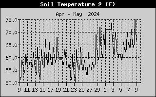 Surface Temp. During The Past 30 Days